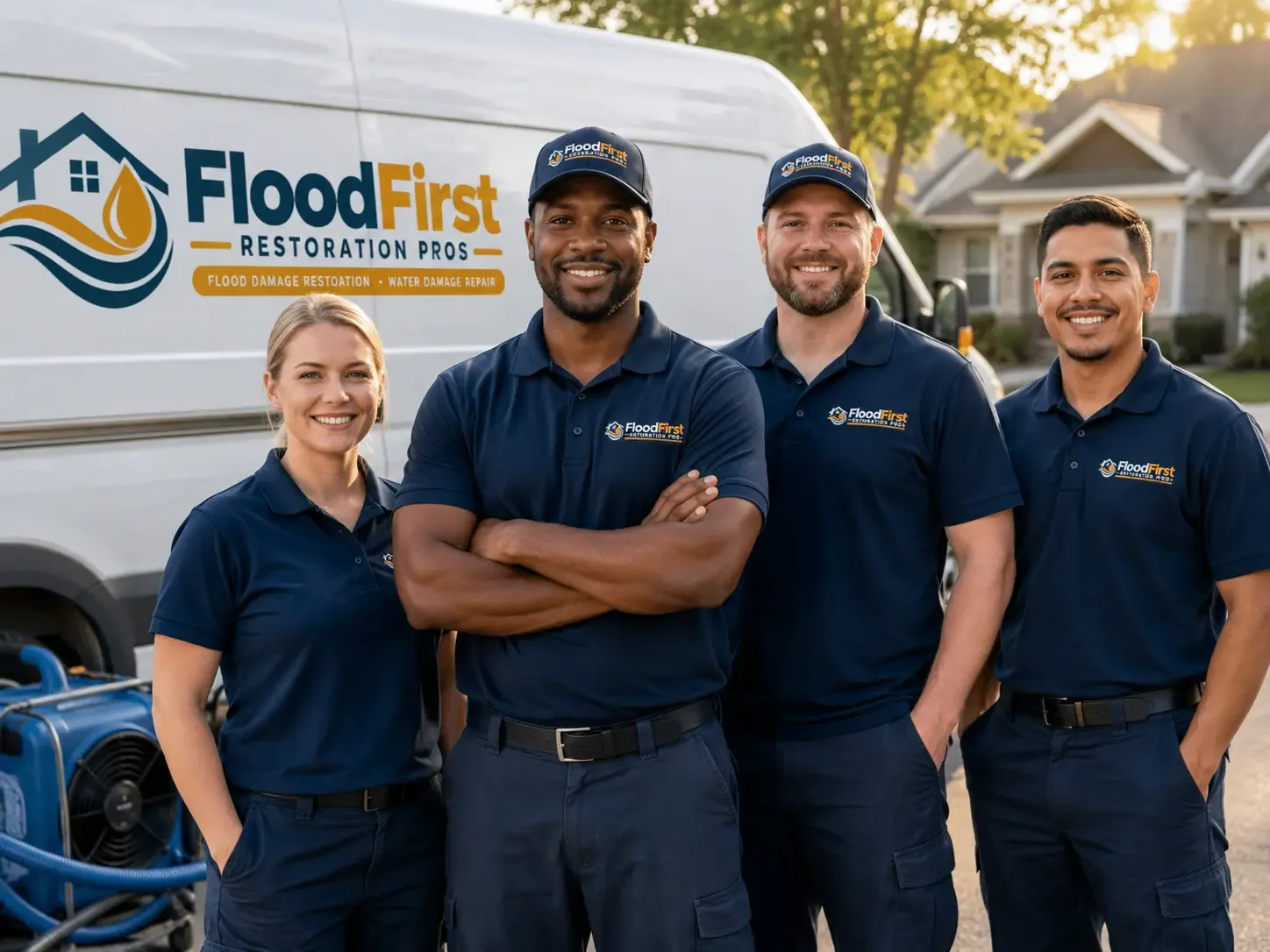 Flood Damage Restoration company in Hopwood, PA